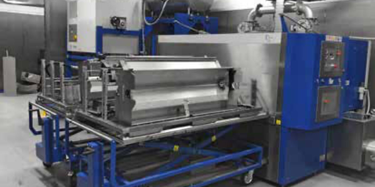 Vasche lavaggio industriale professionali ultrasuoni spruzzo contenitori certificazione ATEX