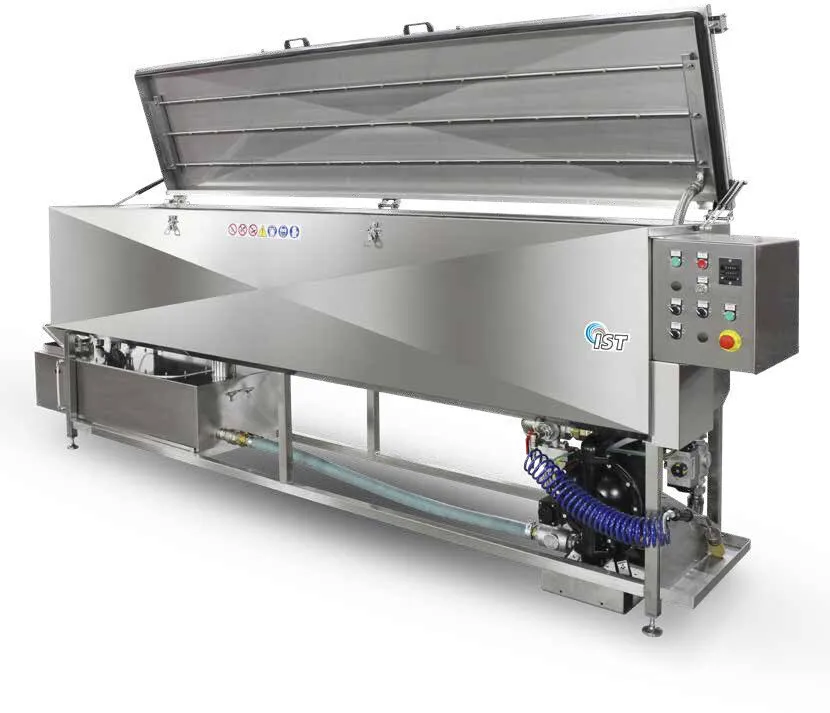 Serie PN vasche spruzzo pneumatiche 100% per solventi infiammabili ATEX Zona 1